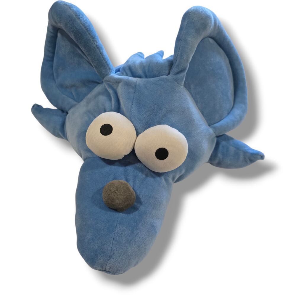 Universal Studios The Simpsons Itchy Plush Hat Blue Cartoon Collectible - Picture 6 of 8